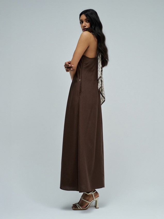 Vestido Midi em Lightdenim