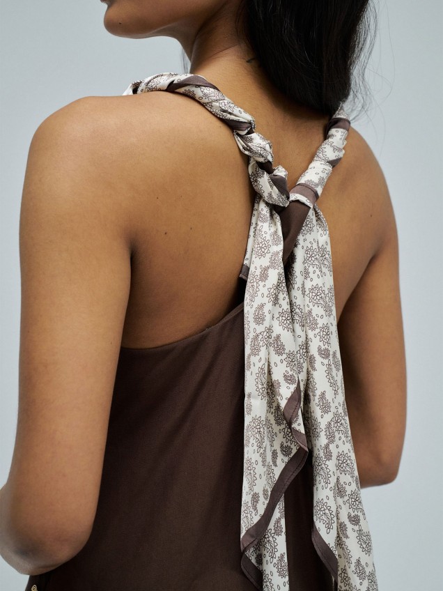 Vestido Midi em Lightdenim