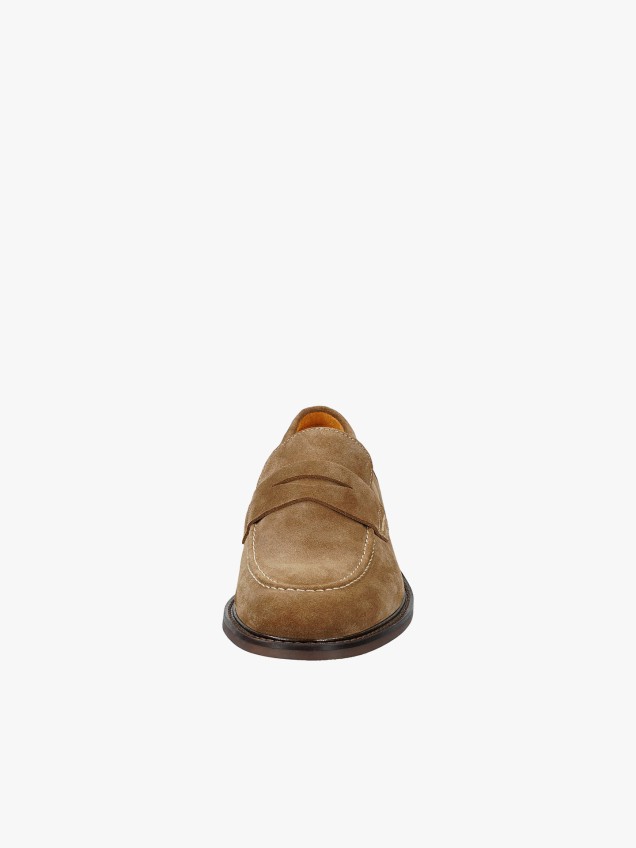 Mocassins Lozham em Camurça