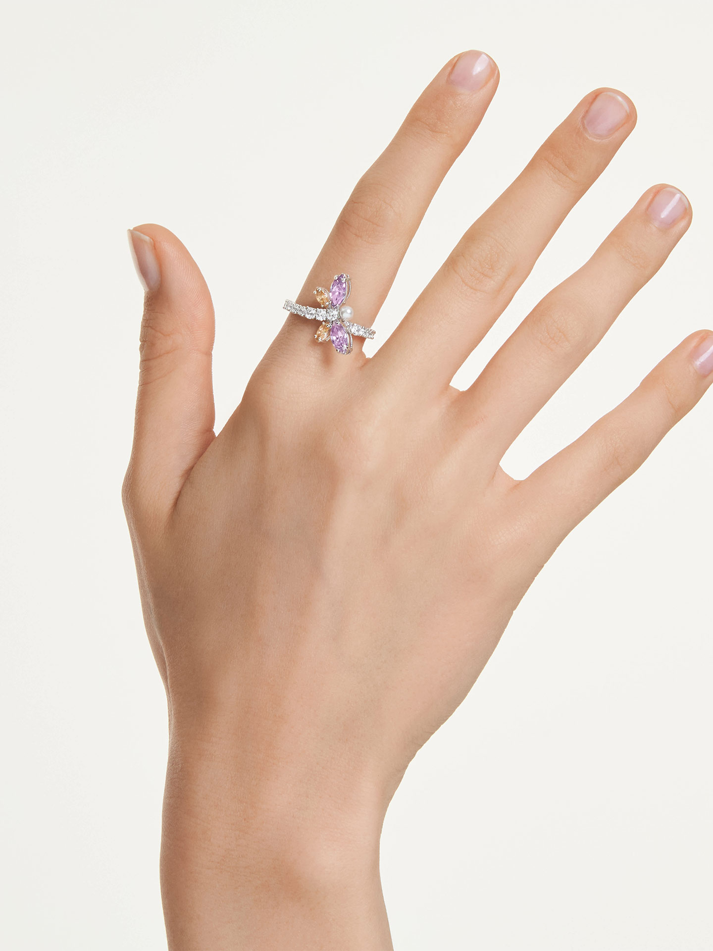Anel com motivo Ariana Grande x Swarovski