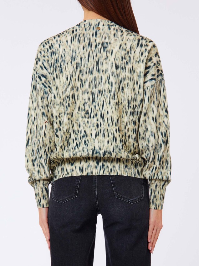 Camisola de Malha com Decote em V