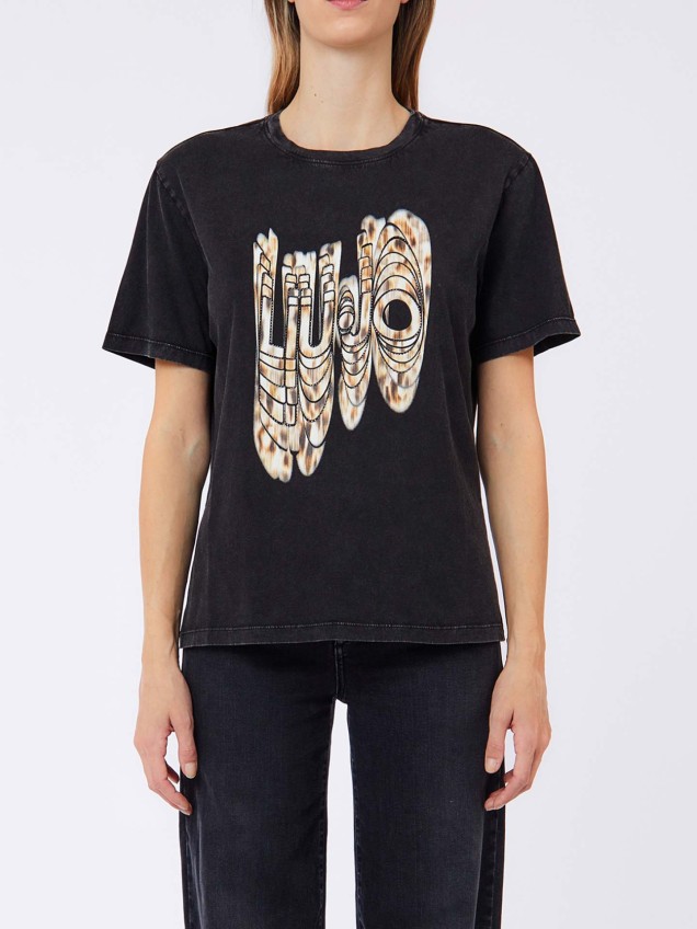 T-shirt com Estampado