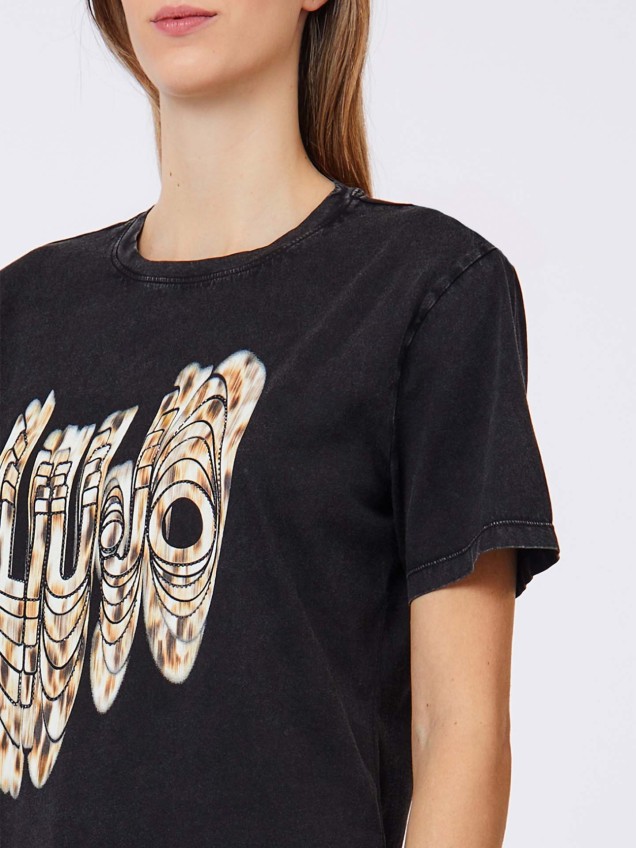 T-shirt com Estampado