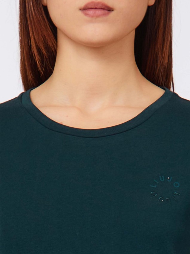 T-shirt de Gola Redonda