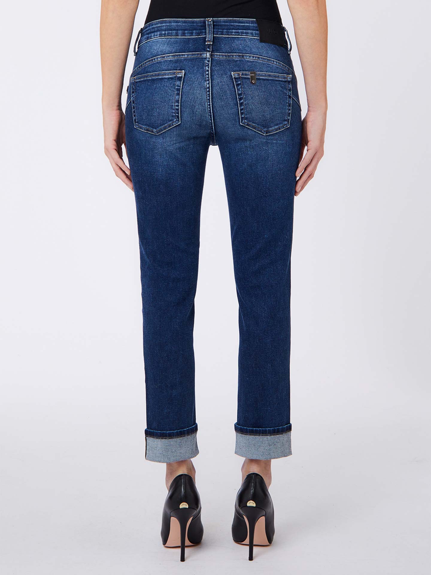 Calças de Ganga Slim Fit