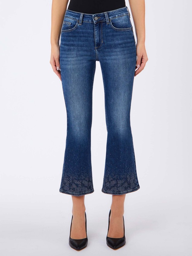 Calças de Ganga Bootcut