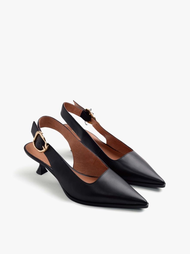 Slingbacks com Biqueira Pontiaguda