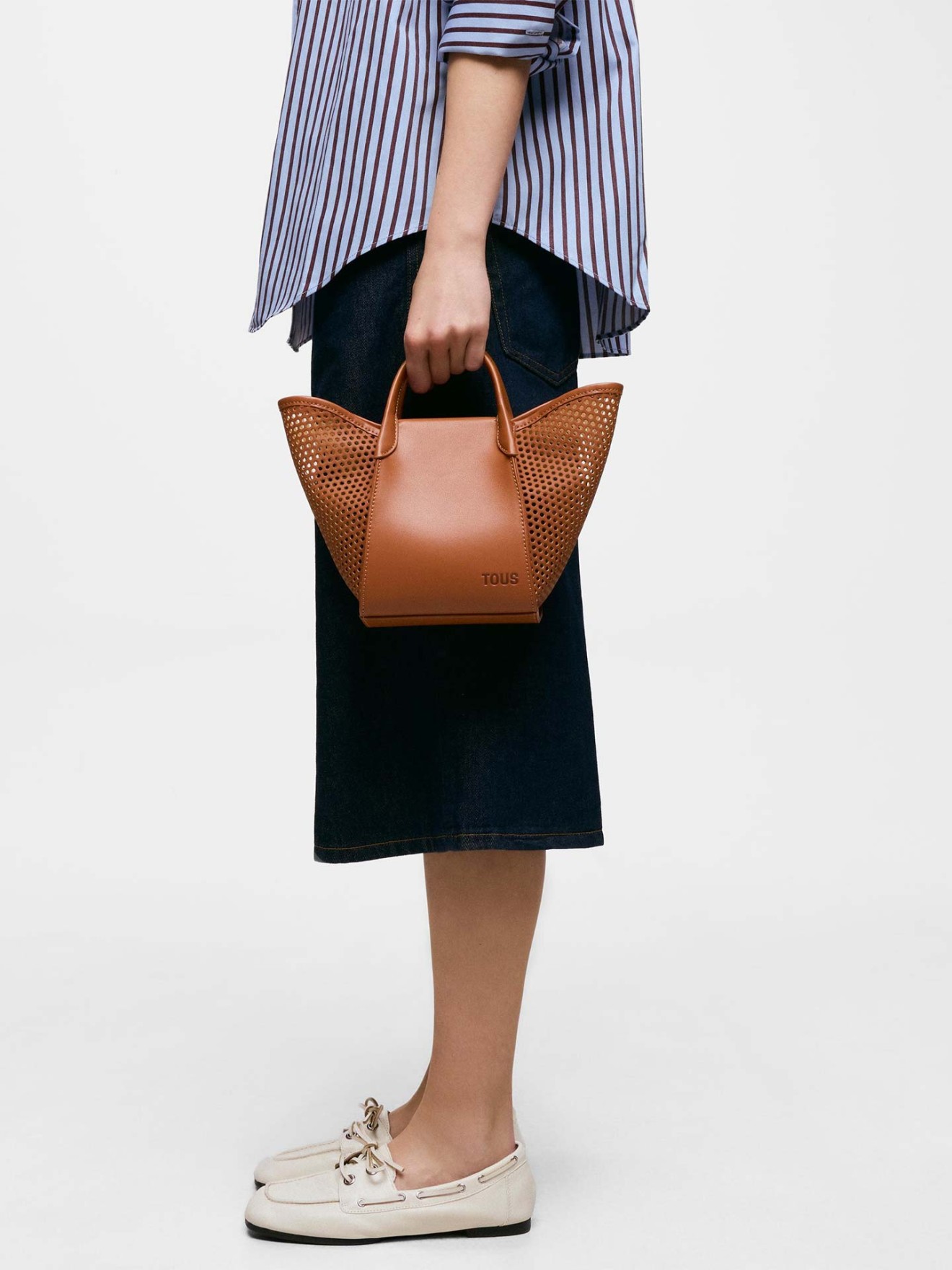 Mala Tote Pequena Tulip Cutout