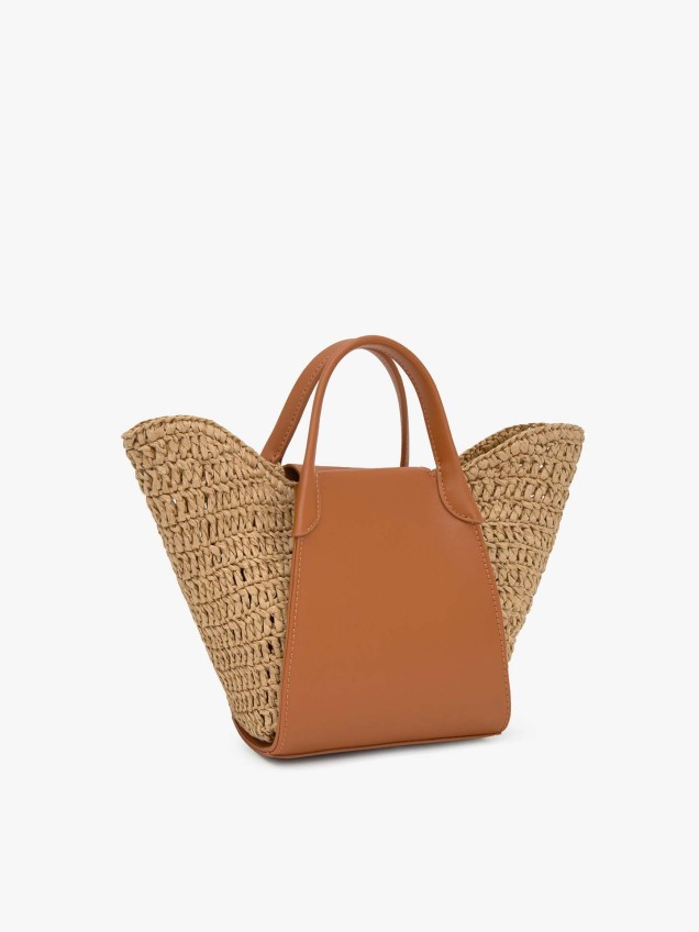 Mala Tote Pequena Tulip Cutout