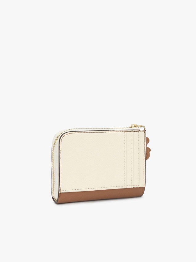 Porta-moedas Grande Audree Saffiano