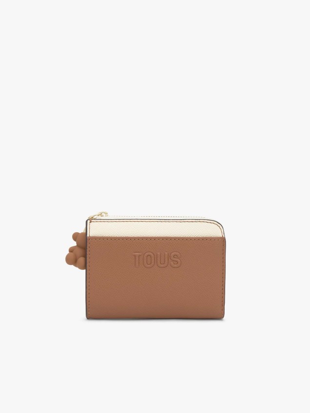 Porta-moedas Grande Audree Saffiano