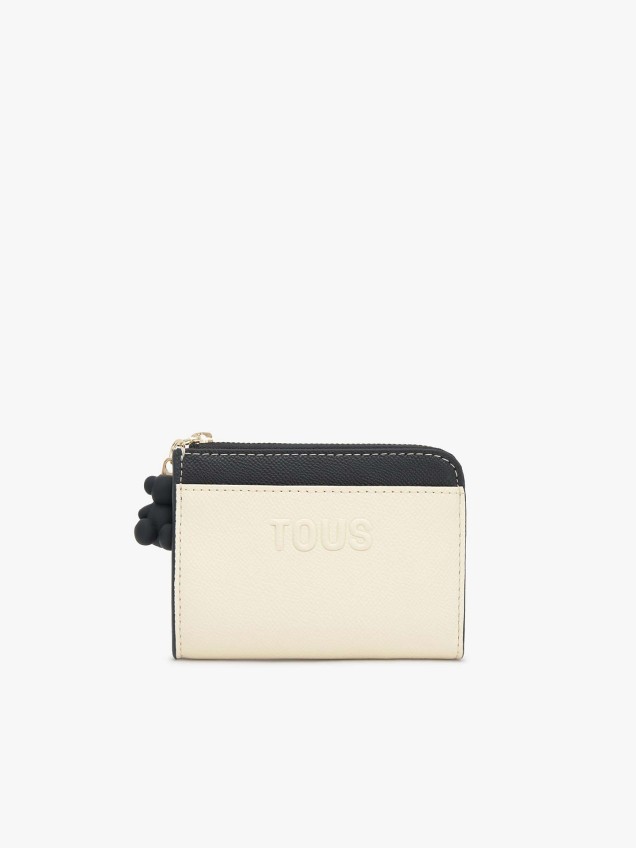 Porta-moedas Grande Audree Saffiano