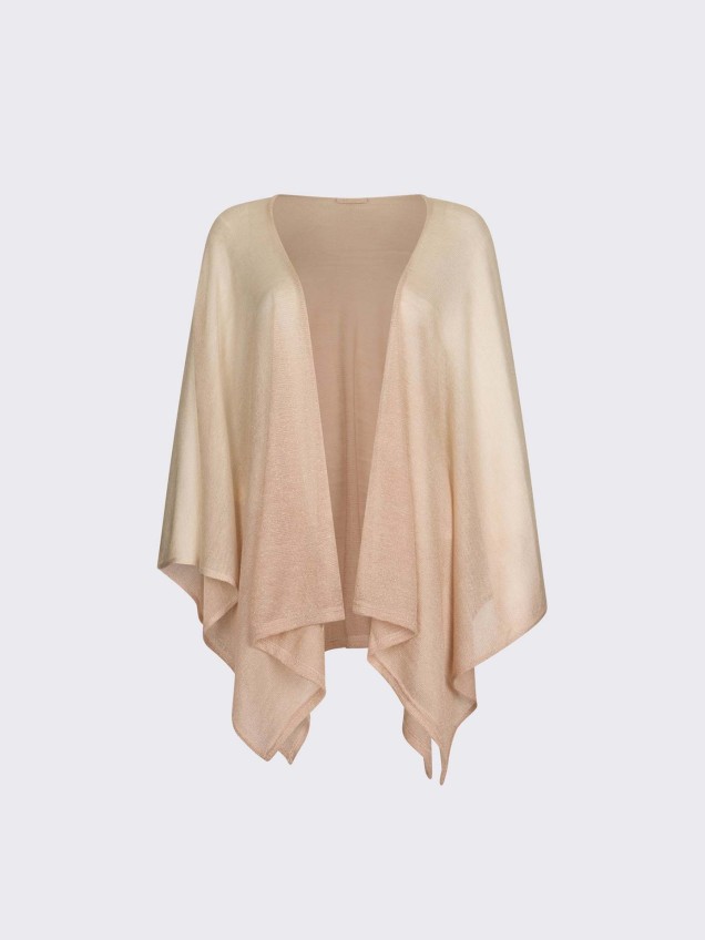 Poncho de Malha Iridescente