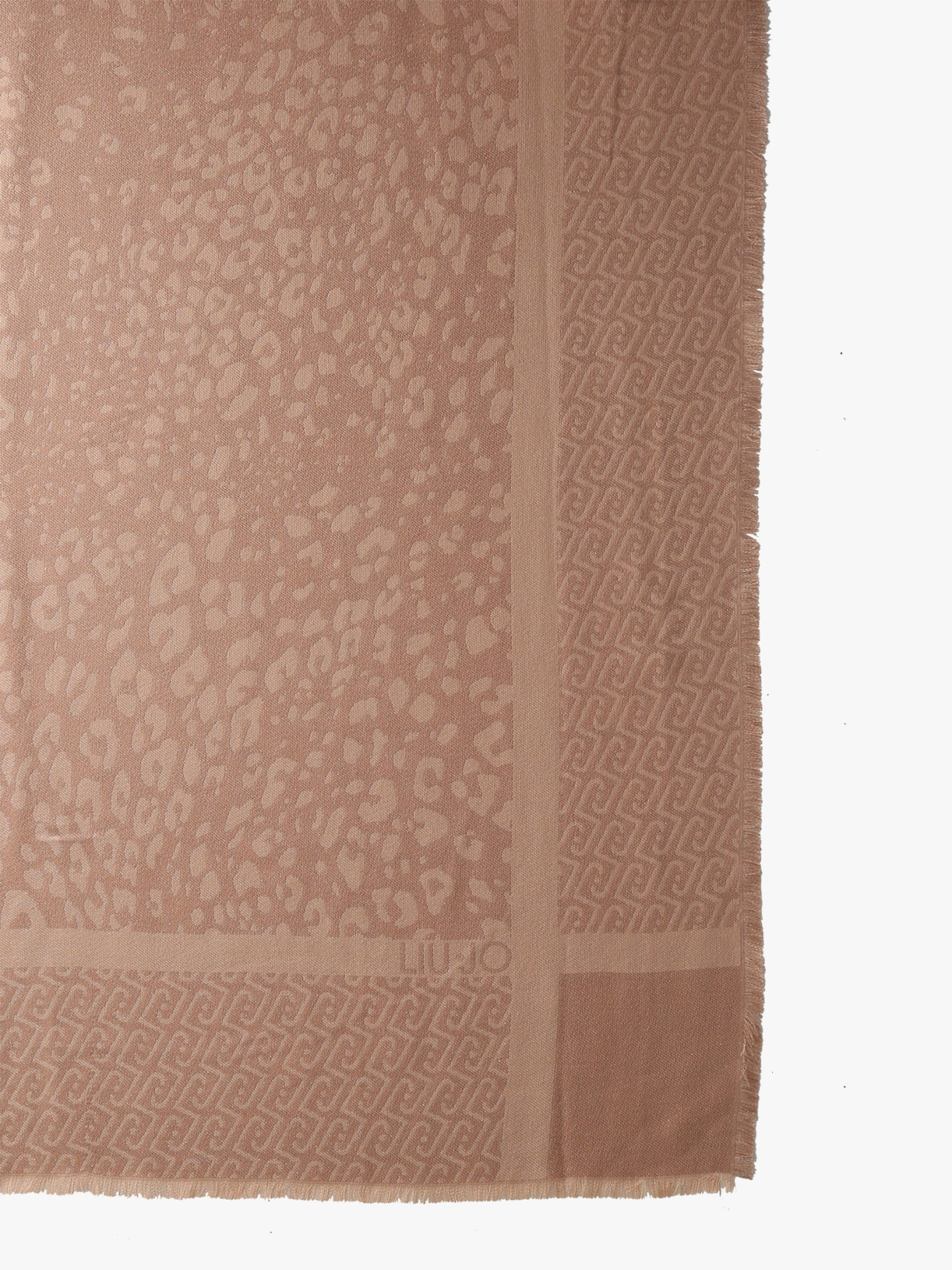 Estola em Jacquard Animal Print