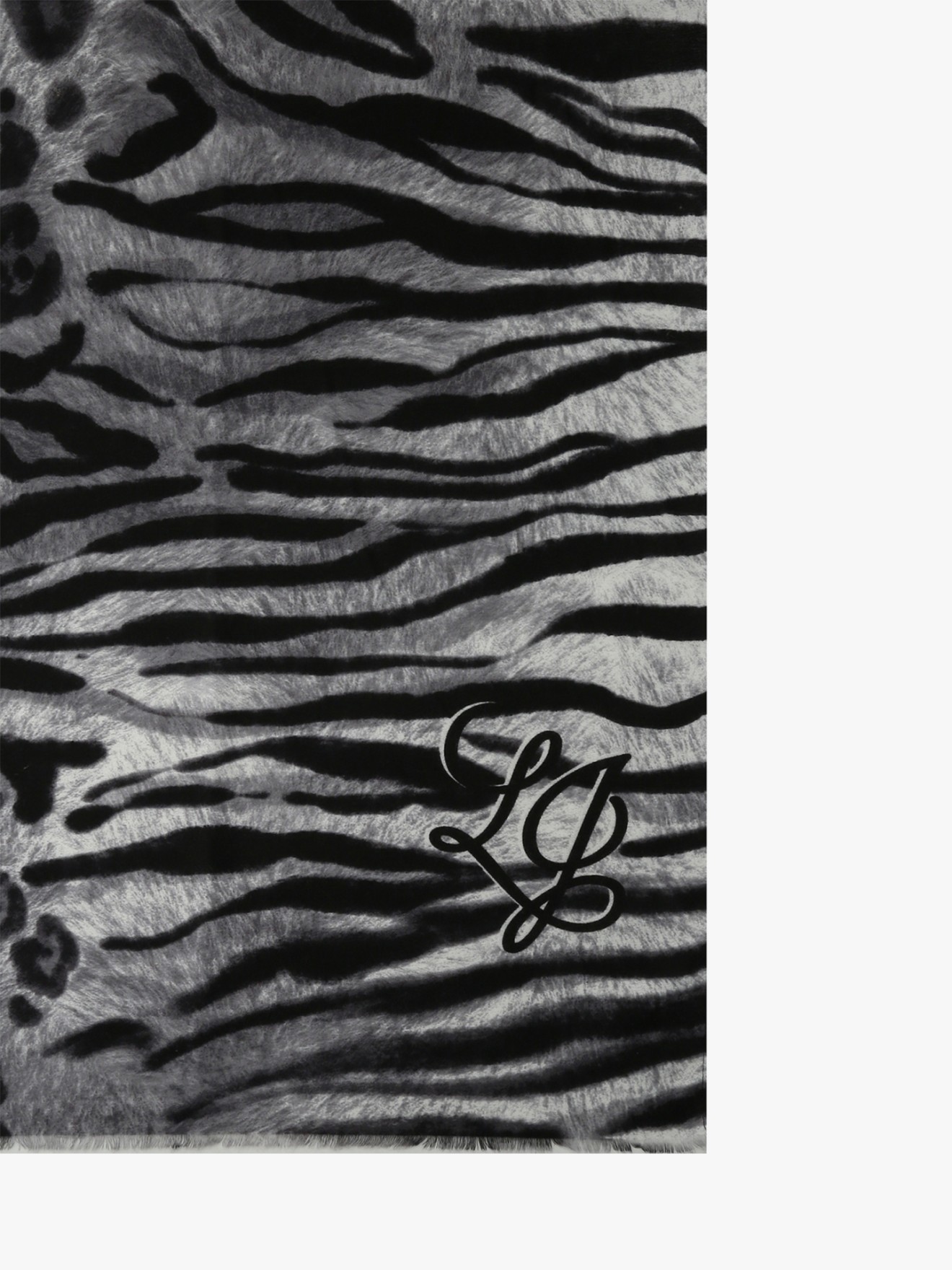 �charpe com Padr�o Animal Print