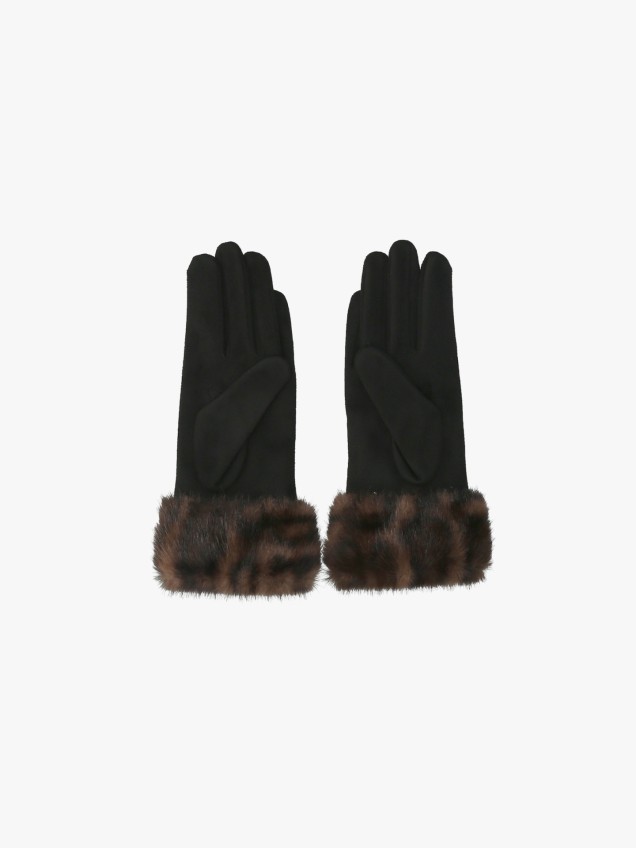 Luvas com Punhos em pelo