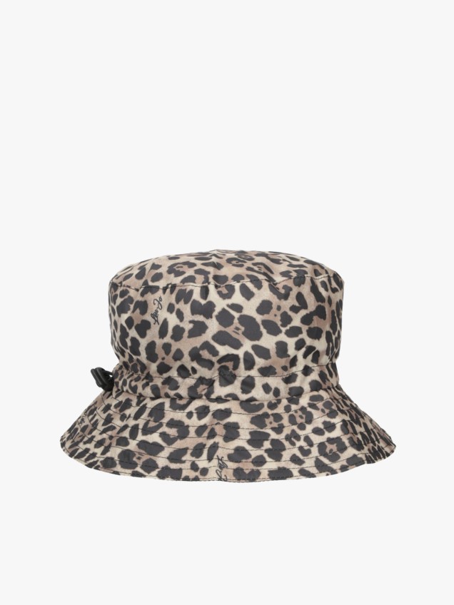 Chapéu Cloche Animal Print