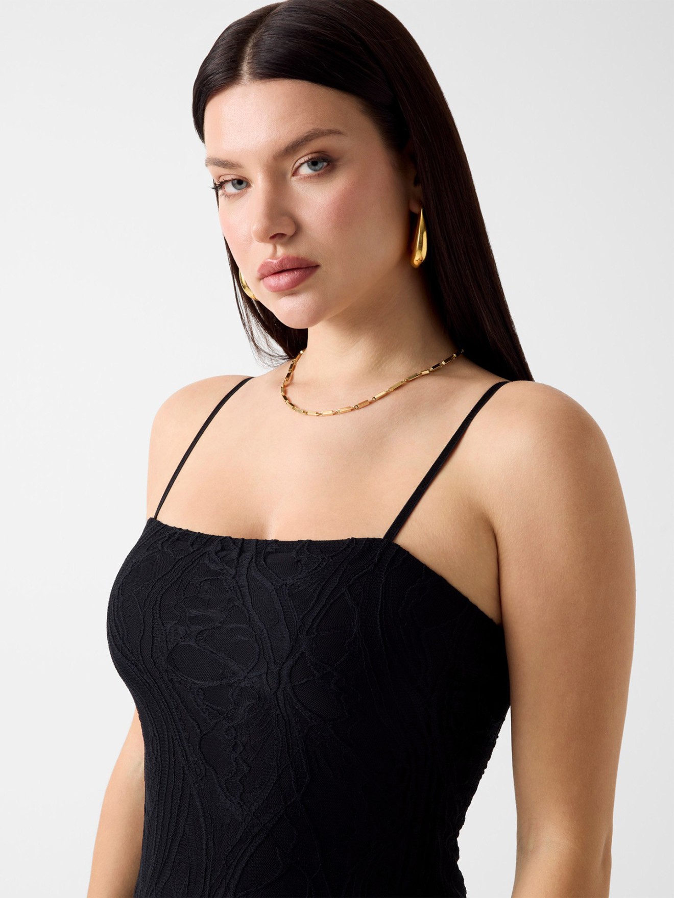 Vestido Comprido de Renda