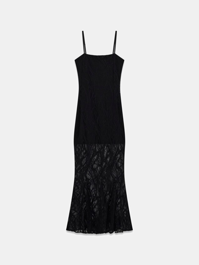 Vestido Comprido de Renda