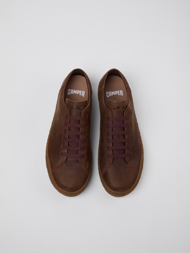 Sapatos Peu Terreno em Pele