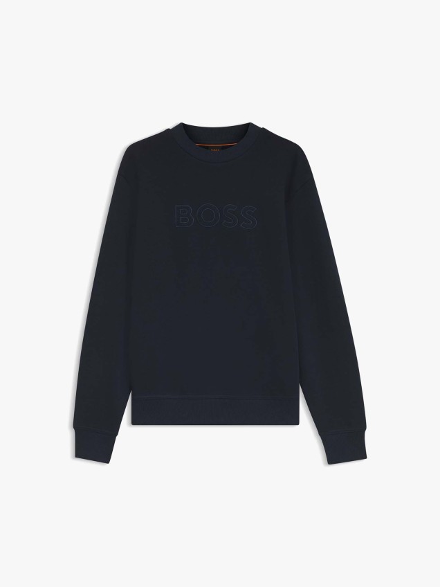Sweatshirt com Log�tipo Bordado