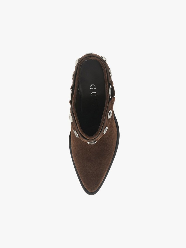 Mules em Pele Sashlin