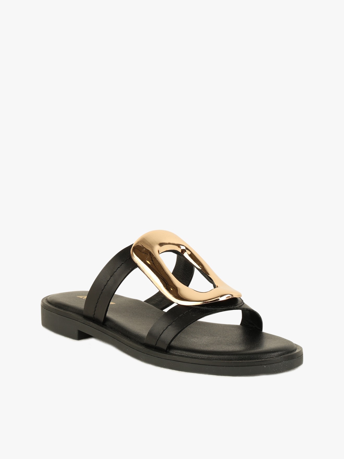 Chinelas com Aplicação Metálica
