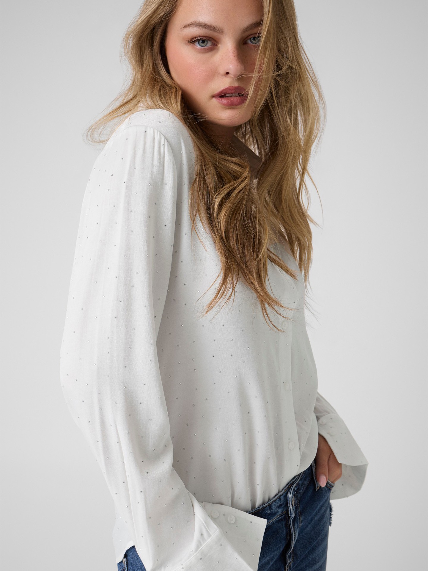 Camisa com Tachas