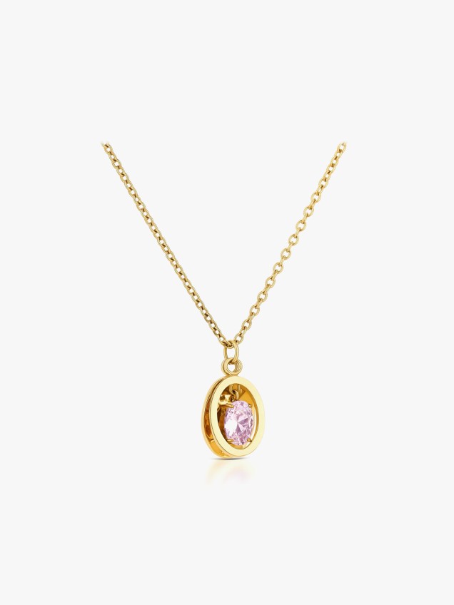 Set Colar & Brincos Birthstone Junho