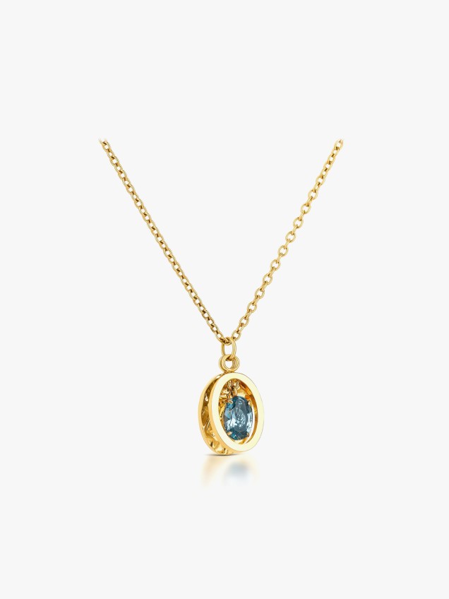 Set Colar & Brincos Birthstone Setembro