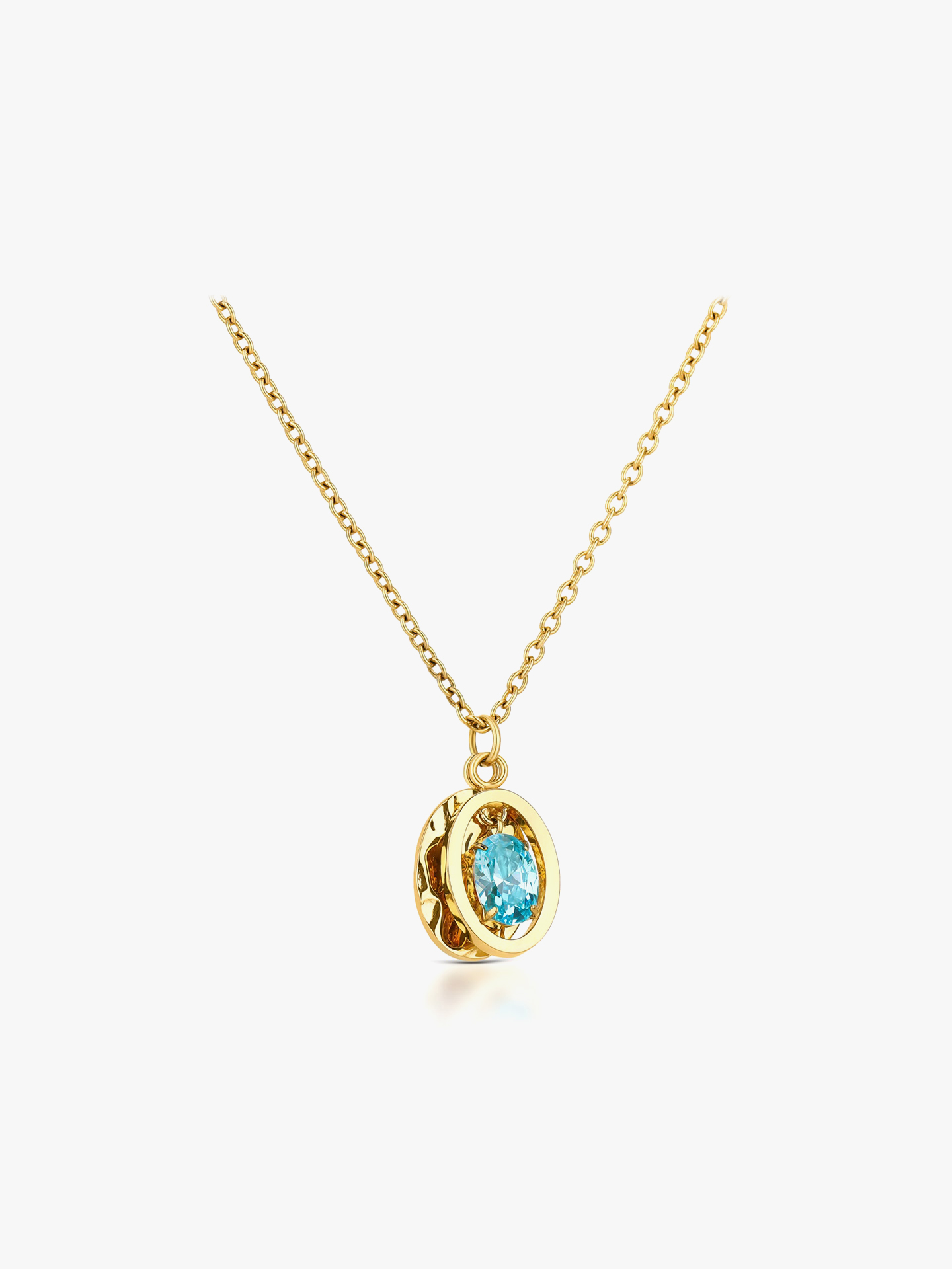 Set Colar & Brincos Birthstone Dezembro