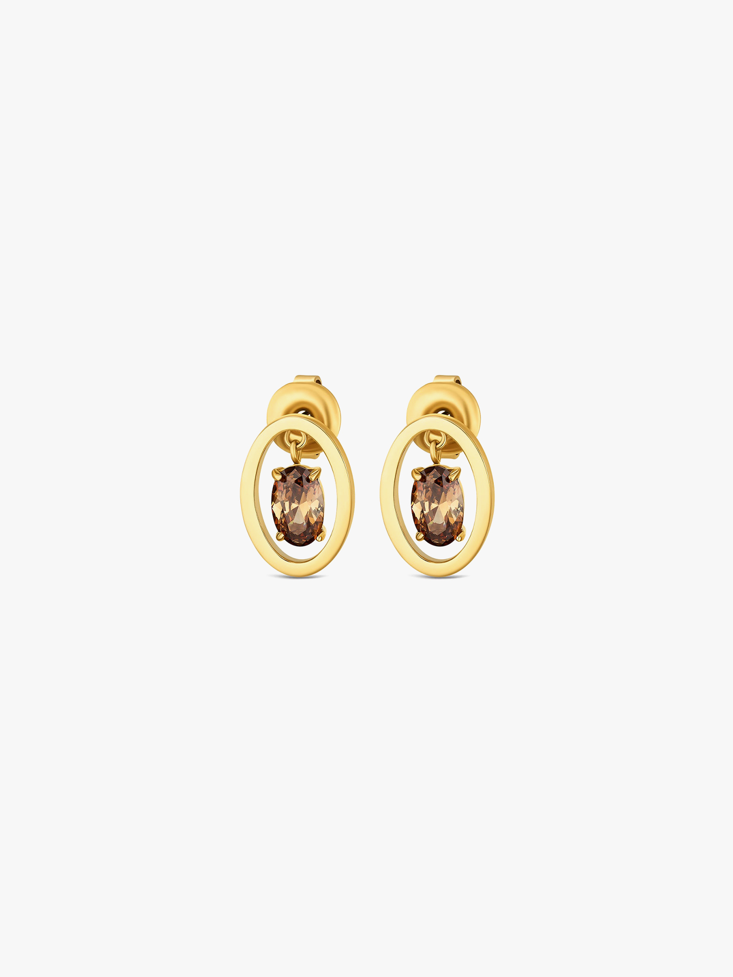 Set Colar & Brincos Birthstone Novembro