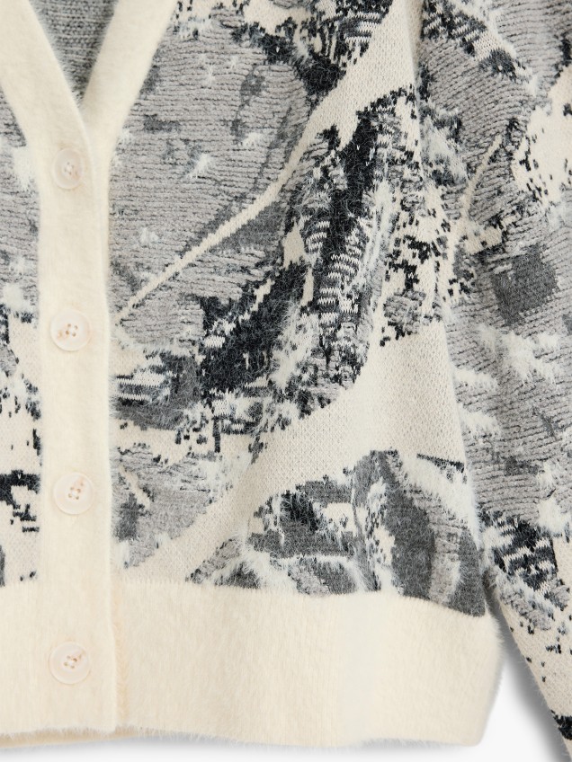 Casaco de Malha Jacquard