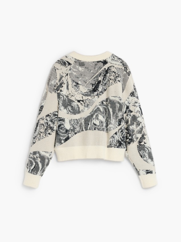 Casaco de Malha Jacquard