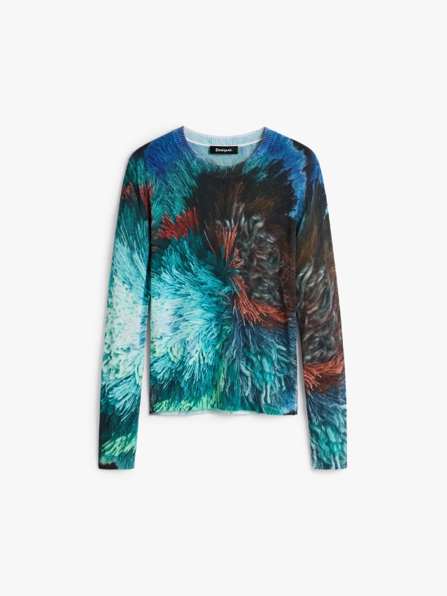 Camisola de Malha Estampada