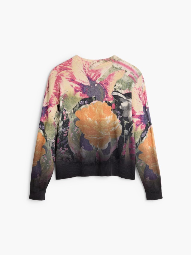 Camisola de Malha Estampada