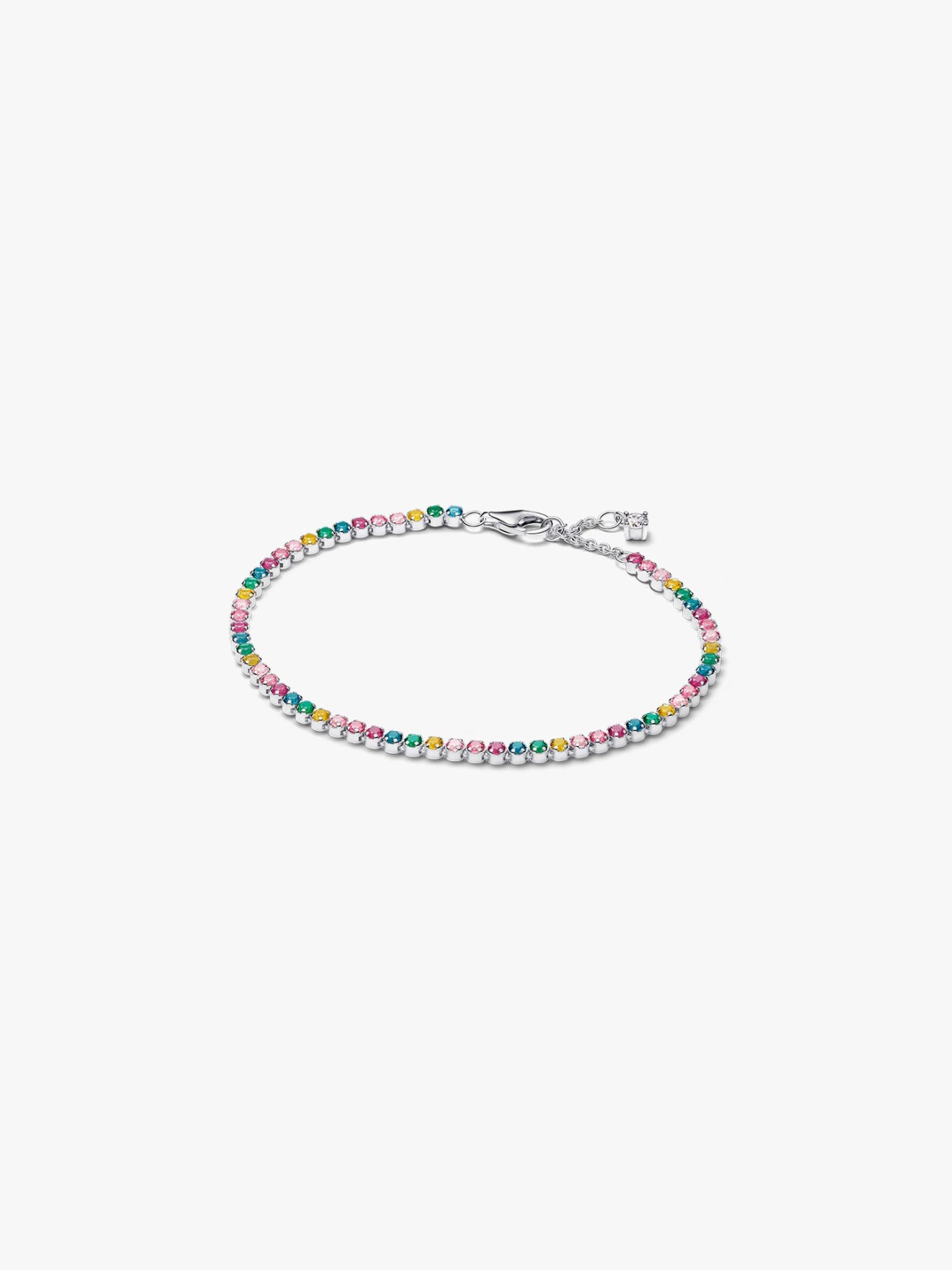 Pulseira de T�nis Arco-�ris