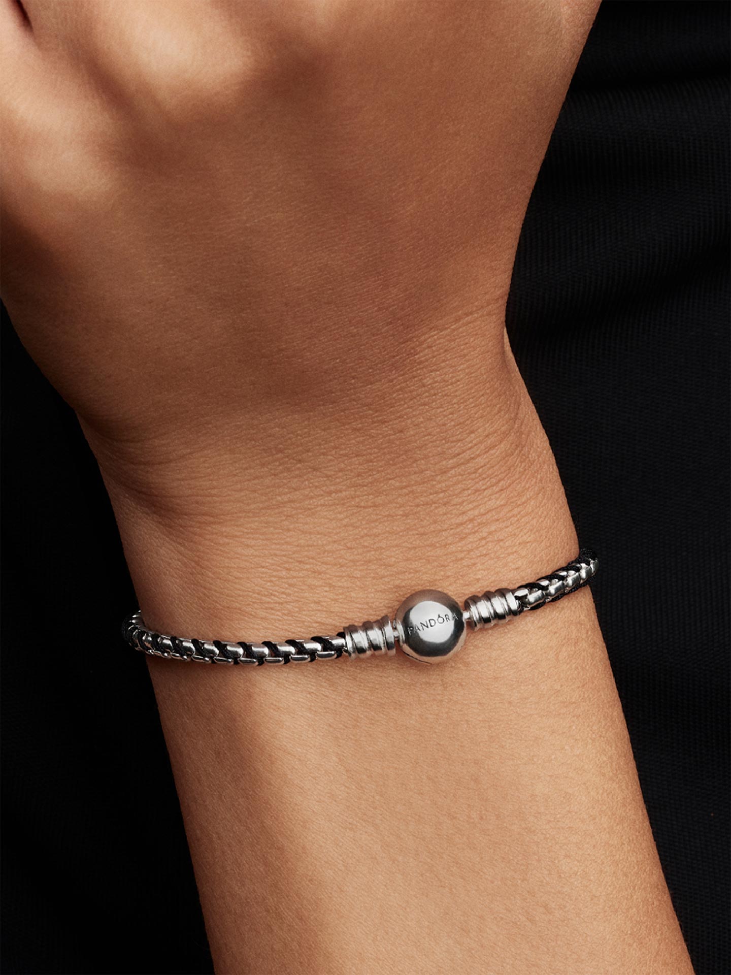 Pulseira de Corrente Caixa Cordão