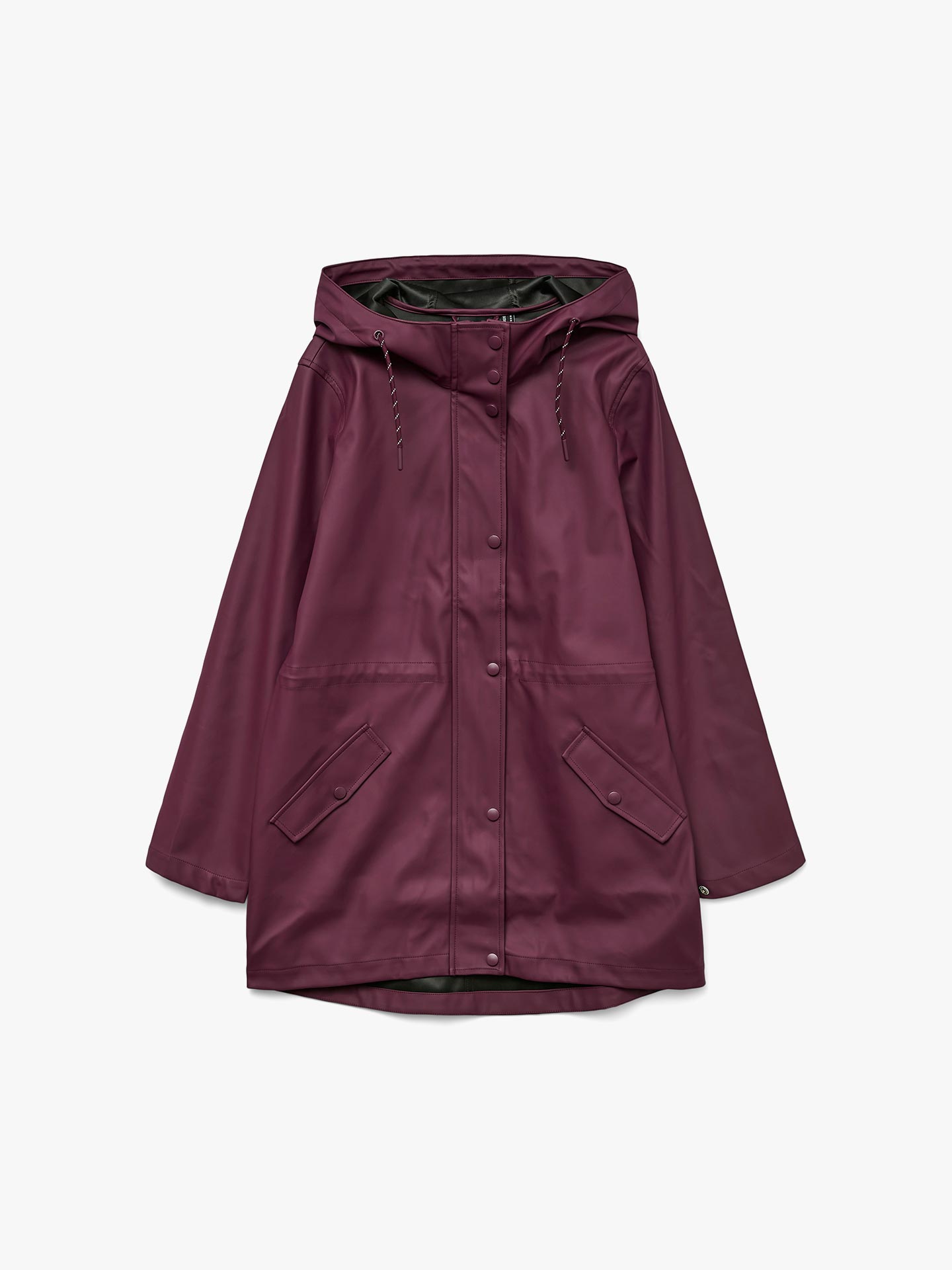 Parka Impermeável com Capuz