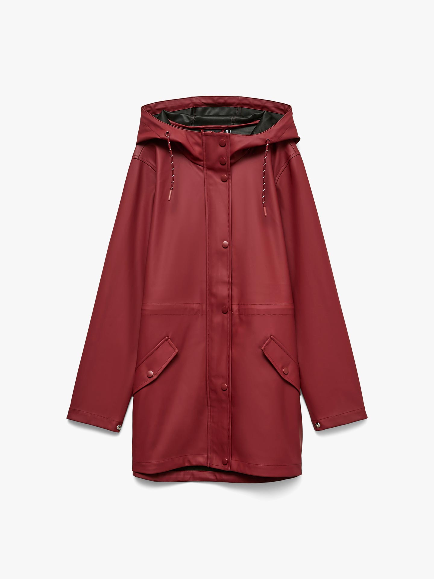 Parka Impermeável com Capuz