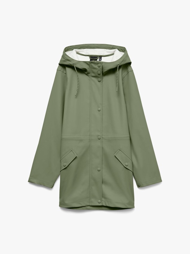Parka Imperme�vel com Capuz