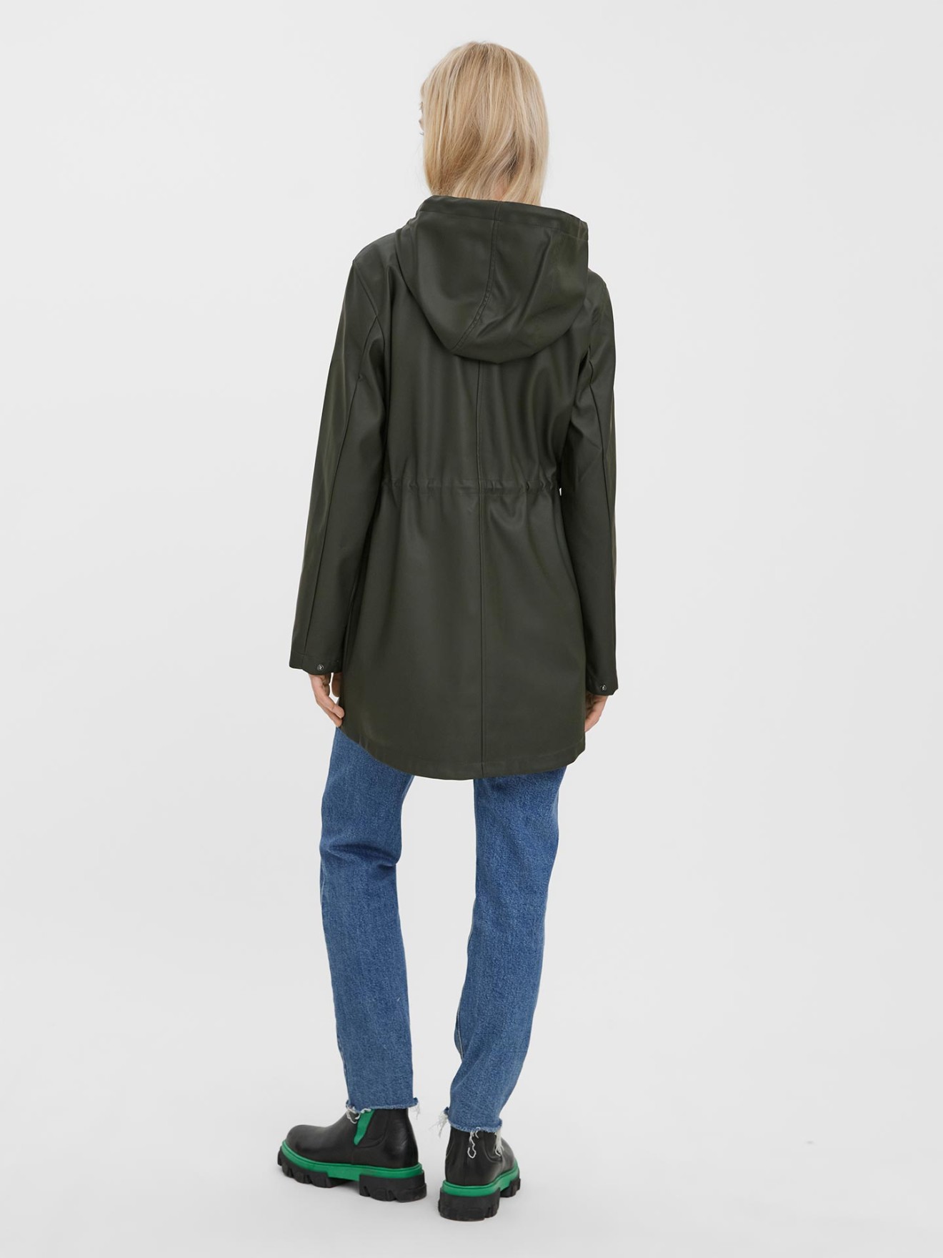 Parka Imperme�vel com Capuz