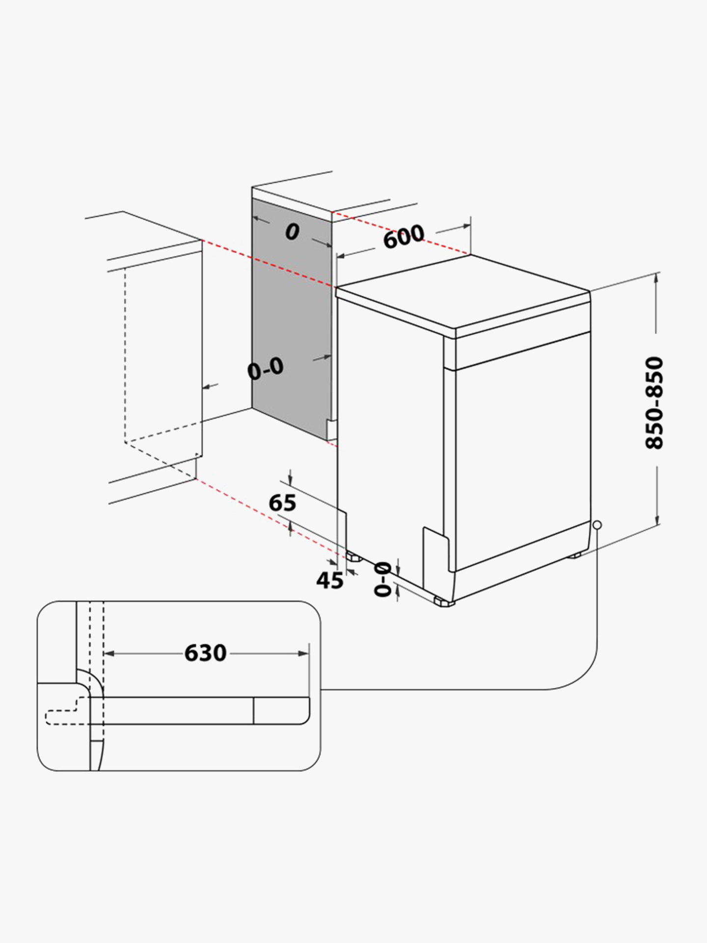 Máquina de Lavar Loiça 60 cm