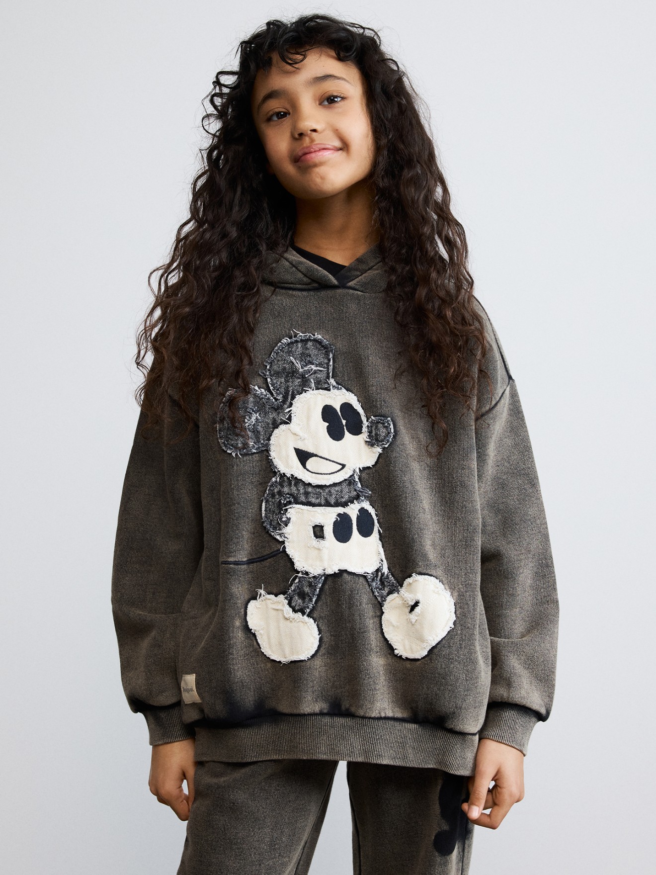 Sweatshirt com Capuz Mickey