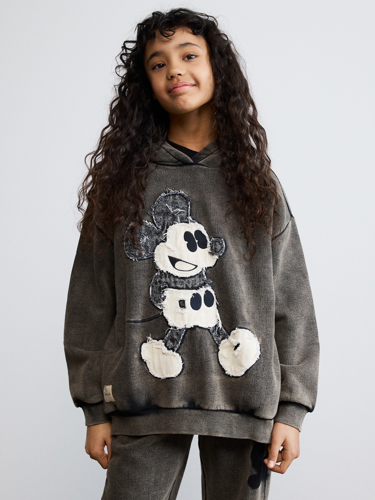 Sweatshirt com Capuz Mickey