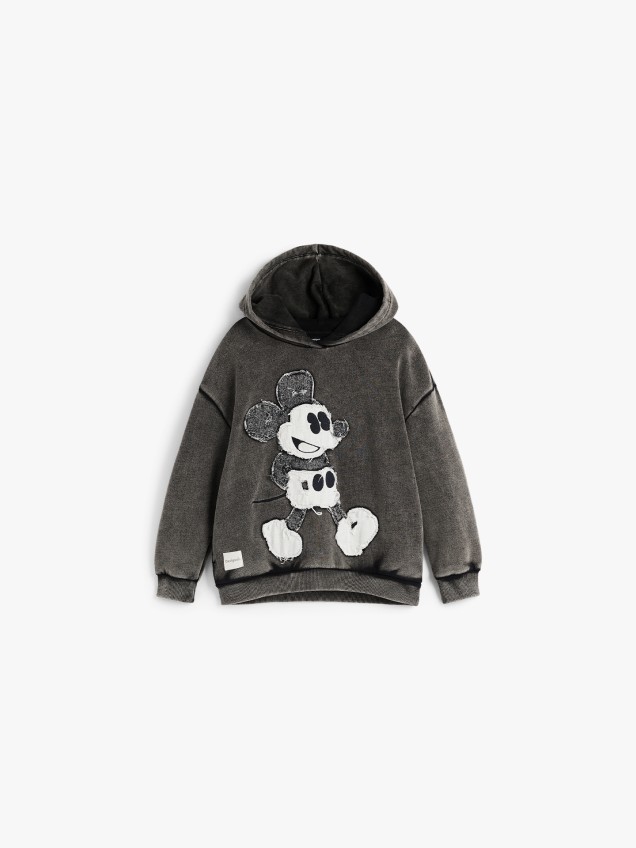 Sweatshirt com Capuz Mickey