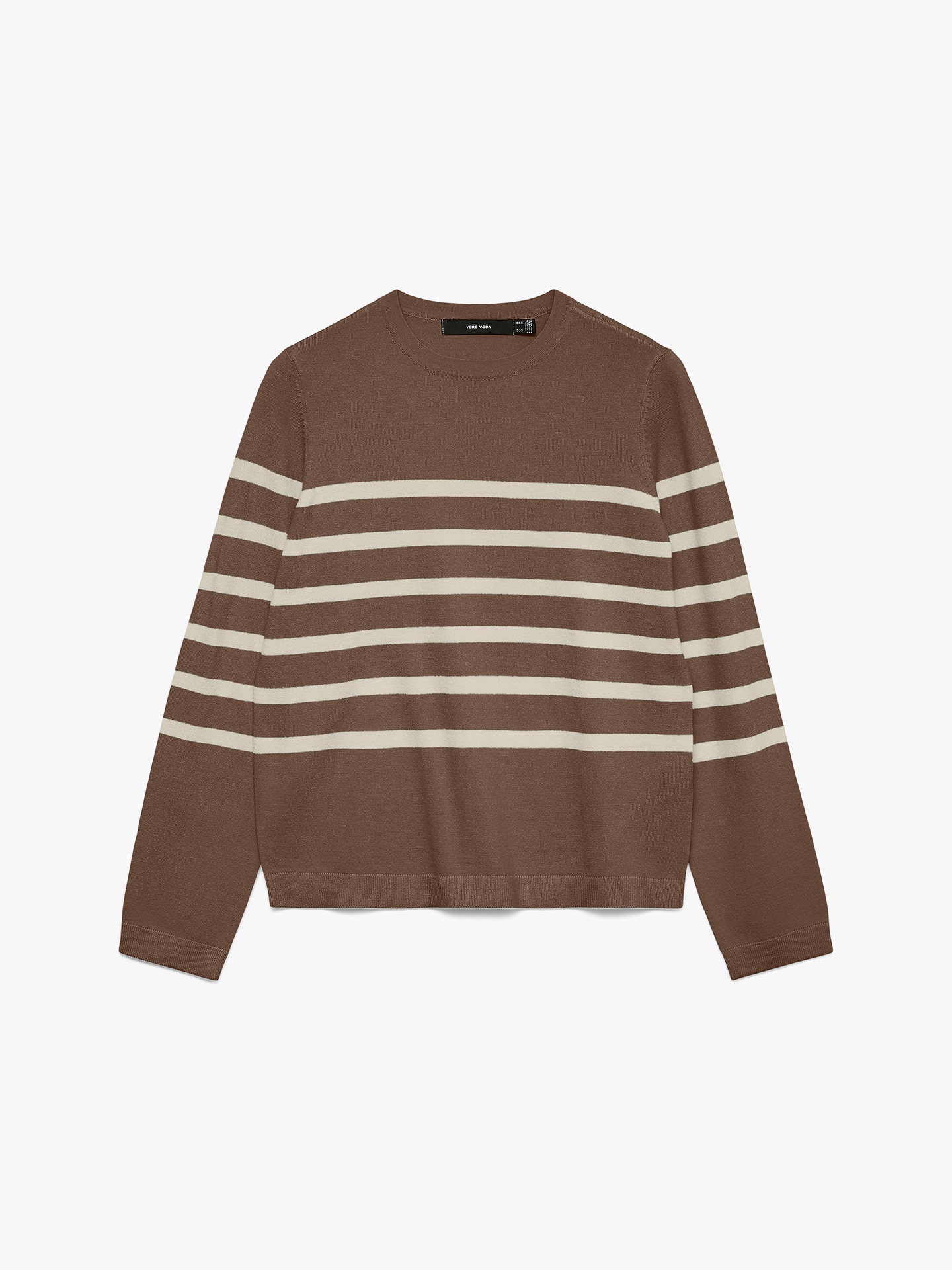 Camisola de Malha com Decote Redondo