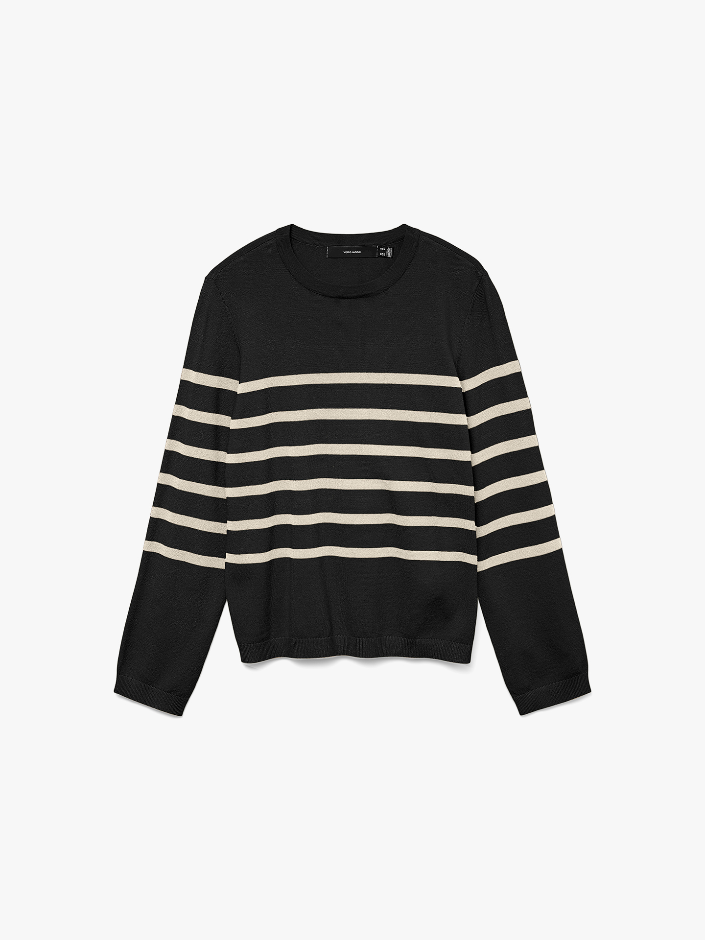 Camisola de Malha com Decote Redondo