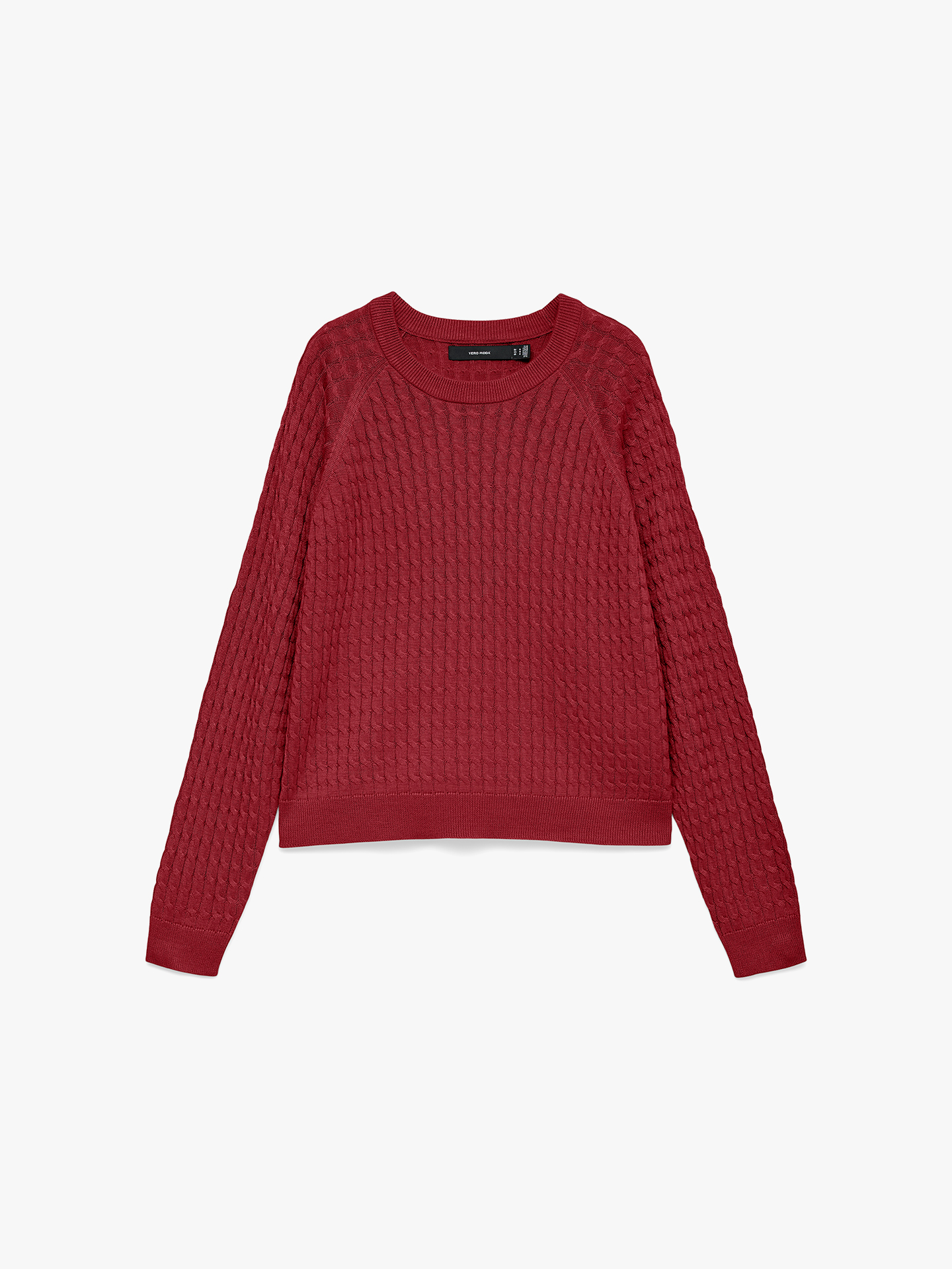 Camisola de Malha com Decote Redondo