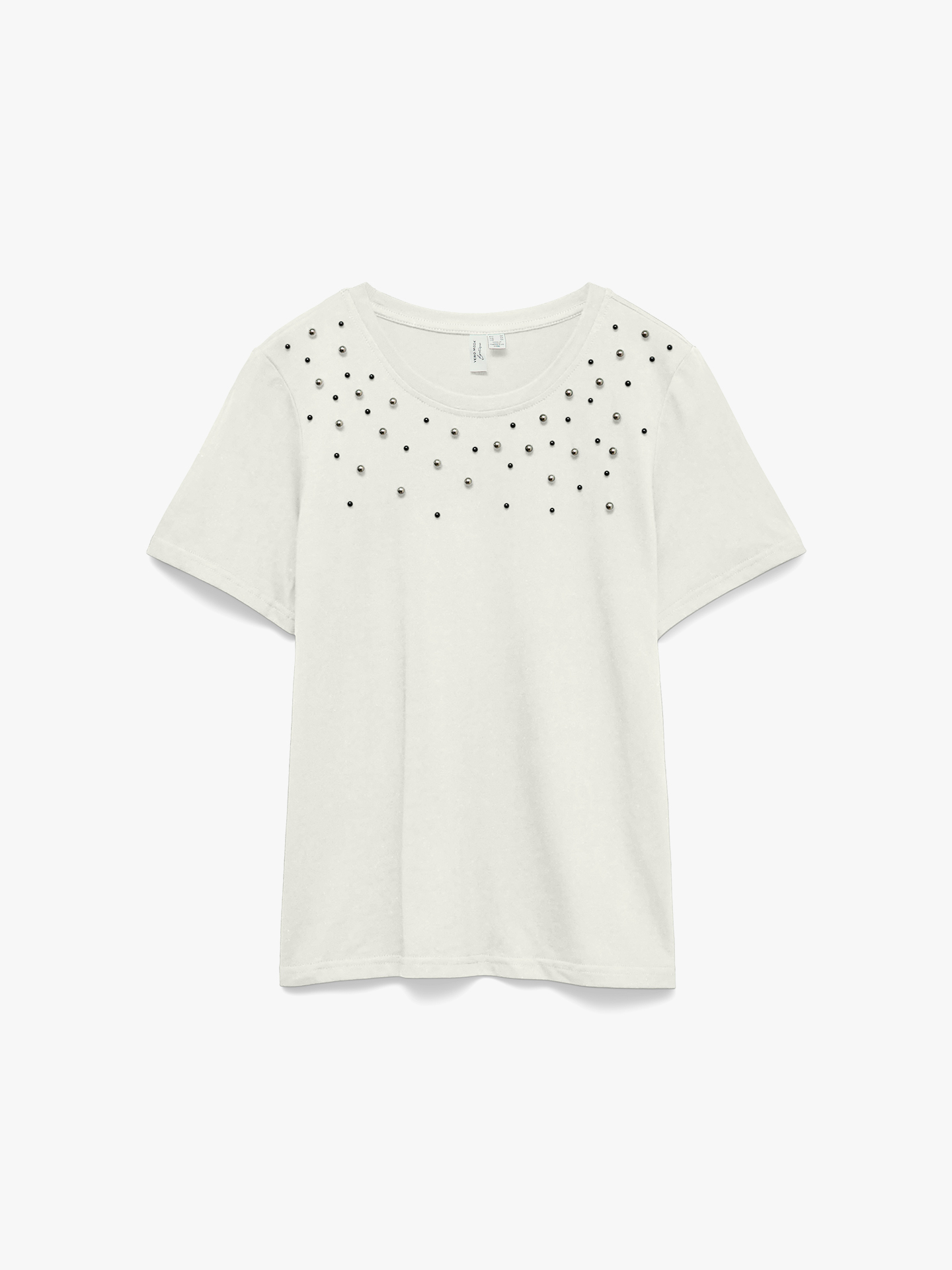 T-Shirt Latilda com Gola Redonda